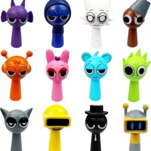 جعبه فیگور میستری Sprunki Action Figures | DONGYING 12 تایی | Office Room