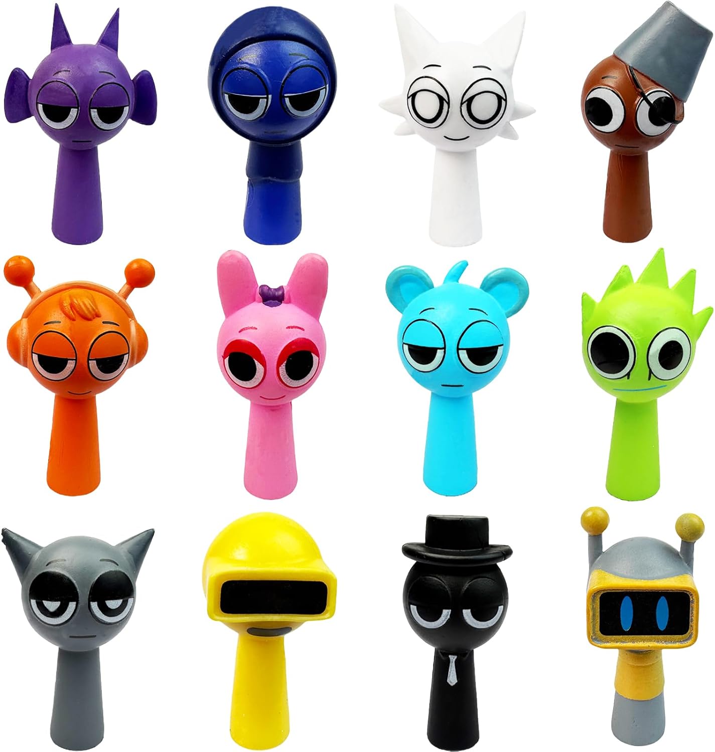 جعبه فیگور میستری Sprunki Action Figures | DONGYING 12 تایی | Office Room - Image 1 جعبه فیگور میستری Sprunki Action Figures | DONGYING 12 تایی | Office Room