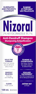 Nizoral شامپو ضد شوره و خارش کتوکونازول 2% | نیژورال 120ml