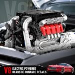 کیت موتور V8 Mould King 10203 | مدل فیزیک STEM با موتور