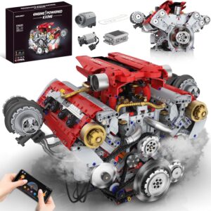 کیت موتور V8 الکتریکی Suplanet | مدل K96204 | 3168 قطعه