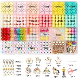 ست مهره دستبند کودک 1319 عددی | AoMige DIY Kids Bracelet Beads Set