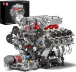 کیت موتور V8 مولد کینگ 10219 | Mould King 10219 V8 Engine