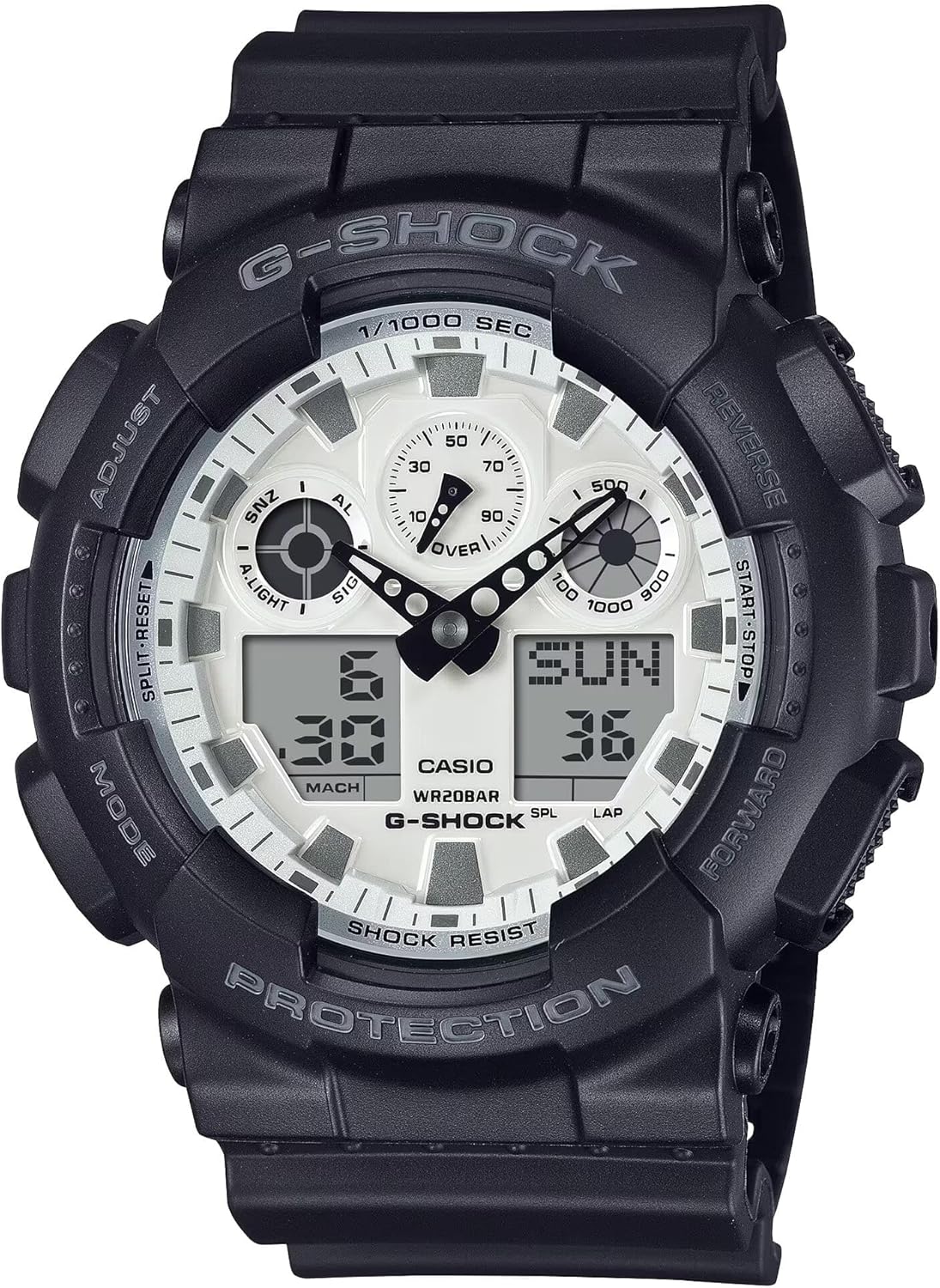 ساعت کاسیو جیشاک GA-100WD-1ADR مردانه مشکی | CASIO G-SHOCK WATCH - Image 1 ساعت کاسیو جیشاک GA-100WD-1ADR مردانه مشکی | CASIO G-SHOCK WATCH
