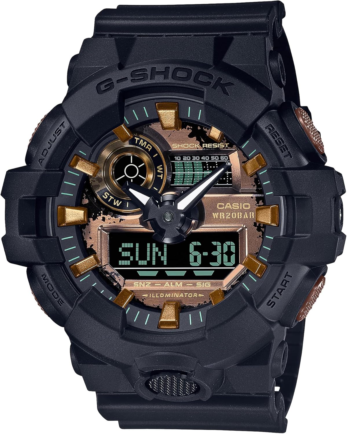 ساعت جی شاک GA700RC-1A مشکی | G-Shock GA700RC-1ACR - Image 1 ساعت جی شاک GA700RC-1A مشکی | G-Shock GA700RC-1ACR