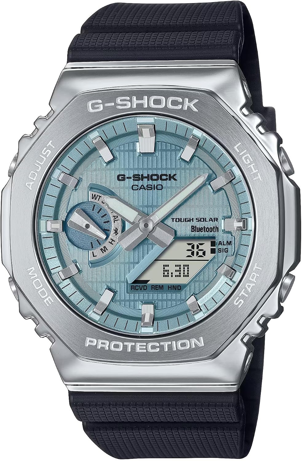 ساعت کوارتز دیجیتال آنالوگ مردانه کاسیو GBM-2100A-1A2ER | Casio - Image 1 ساعت کوارتز دیجیتال آنالوگ مردانه کاسیو GBM-2100A-1A2ER | Casio