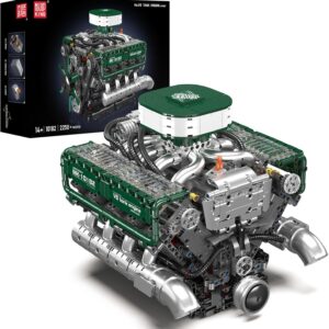 Mould King 10182 | کیت مدل موتور V8 کارکردنی MOC