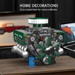 Mould King 10182 | کیت مدل موتور V8 کارکردنی MOC - Image 6
