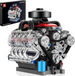 مجموعه موتور وی8 مینی Mould King مدل | Mould King V8 Engine Kit FT-10171-1104