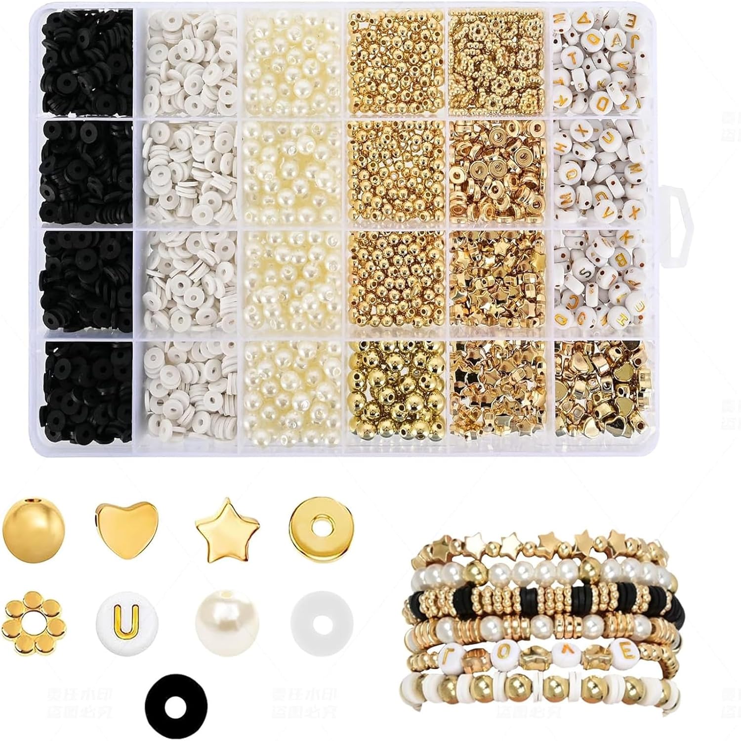 سِت ساخت دستبند AtRyx | AtRyx Bracelet Making Kit 2580 تایی مهره گِلی - Image 1 سِت ساخت دستبند AtRyx | AtRyx Bracelet Making Kit 2580 تایی مهره گِلی