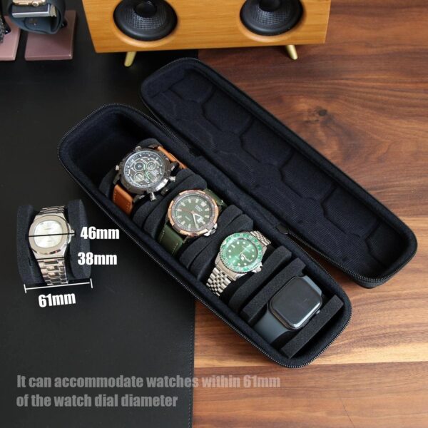 جعبه ساعت 5 خانه Limos مدل SH-WC-5S | Limos Watch Storage Box