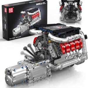 کیت موتور V8 Mould King 10203 | مدل فیزیک STEM با موتور