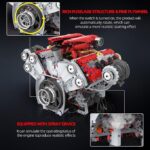 کیت موتور V8 الکتریکی Suplanet | مدل K96204 | 3168 قطعه - Image 6