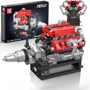 مجموعه موتور V8 مولد کینگ 10204 | Mould King 10204