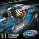 Mould King 10131 | کیت بلوک موتور W16 مدل V8 | 952 قطعه