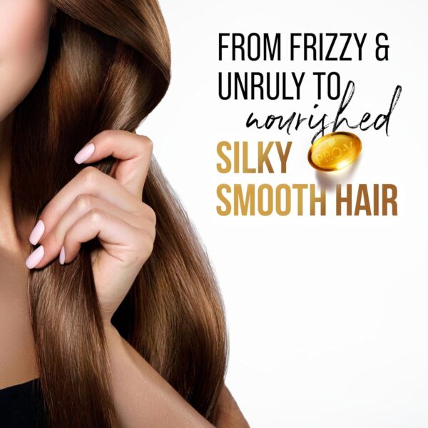 شامپو پنتن پرووی Smooth & Silky | ضد وز و مناسب موهای خشک و وزی 1 لیتر
