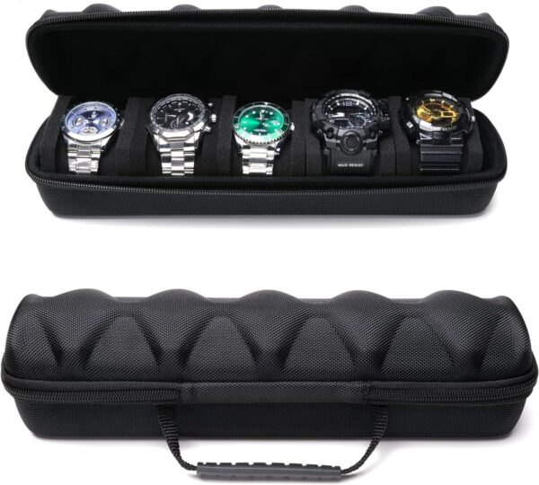 جعبه ساعت 5 خانه Limos مدل SH-WC-5S | Limos Watch Storage Box