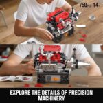 مجموعه موتور V8 مولد کینگ 10204 | Mould King 10204 - Image 5