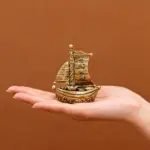 آرناز قایق بادبانی کوچک دکوری رومیزی