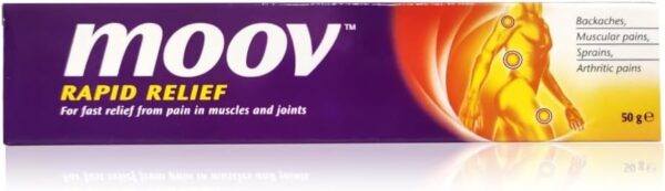 کرم تسکین سریع درد موو | Moov Fast Pain Relief Cream بسته 3 عددی (50 گرم)