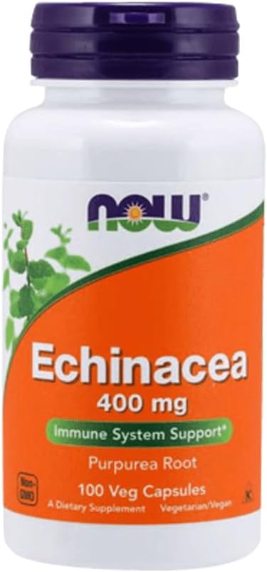اکیناسه 400 میلیگرم NOW | NOW Foods Echinacea 400mg | 100 کپسول - Image 1 اکیناسه 400 میلیگرم NOW | NOW Foods Echinacea 400mg | 100 کپسول