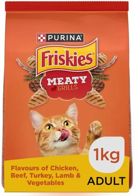 غذای گربه پورینا فرسکیز Meaty Grill | Purina Friskies Meaty Grill 1kg - Image 1 غذای گربه پورینا فرسکیز Meaty Grill | Purina Friskies Meaty Grill 1kg