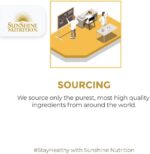 ویتامین C سانشاین نوتریشن 1000mg با گل رز | Sunshine Nutrition | 100 قرص