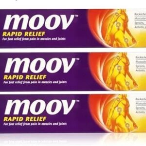 کرم تسکین سریع درد موو | Moov Fast Pain Relief Cream بسته 3 عددی (50 گرم)