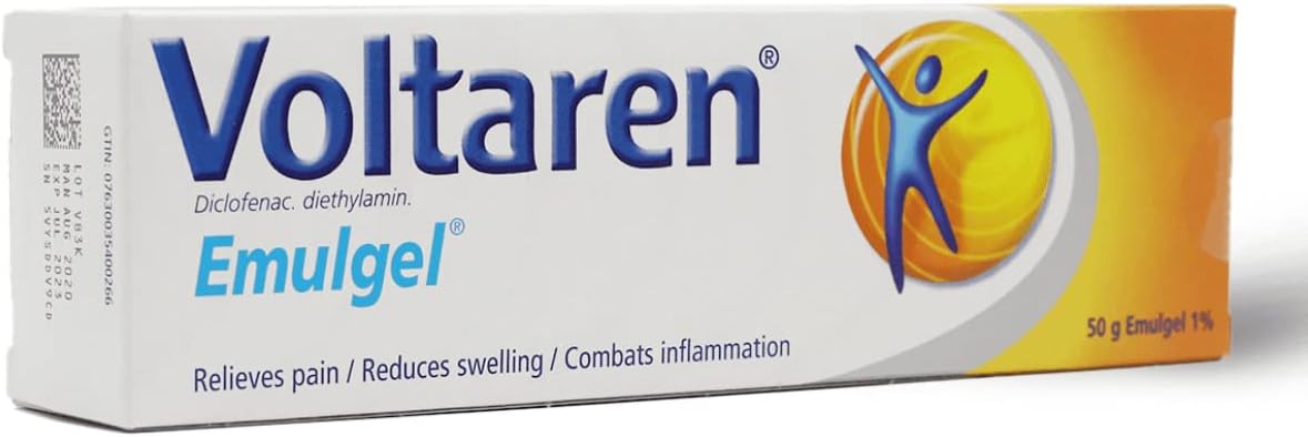 ولتارِن امولژل Voltaren Emulgel | ژل کاهش درد 50 گرم - Image 1 ولتارِن امولژل Voltaren Emulgel | ژل کاهش درد 50 گرم