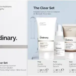 شوینده فوم‌دار The Ordinary Clear Set | The Clear Set