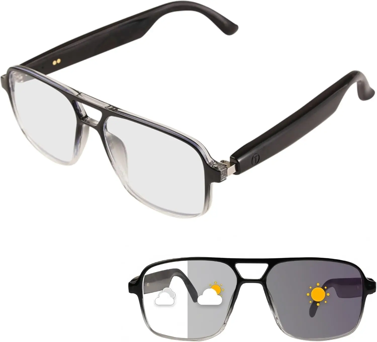 عینک هوشمند بلوتوث Azonee مدل FEISEDY G2835 | Smart Bluetooth Glasses - Image 1 عینک هوشمند بلوتوث Azonee مدل FEISEDY G2835 | Smart Bluetooth Glasses
