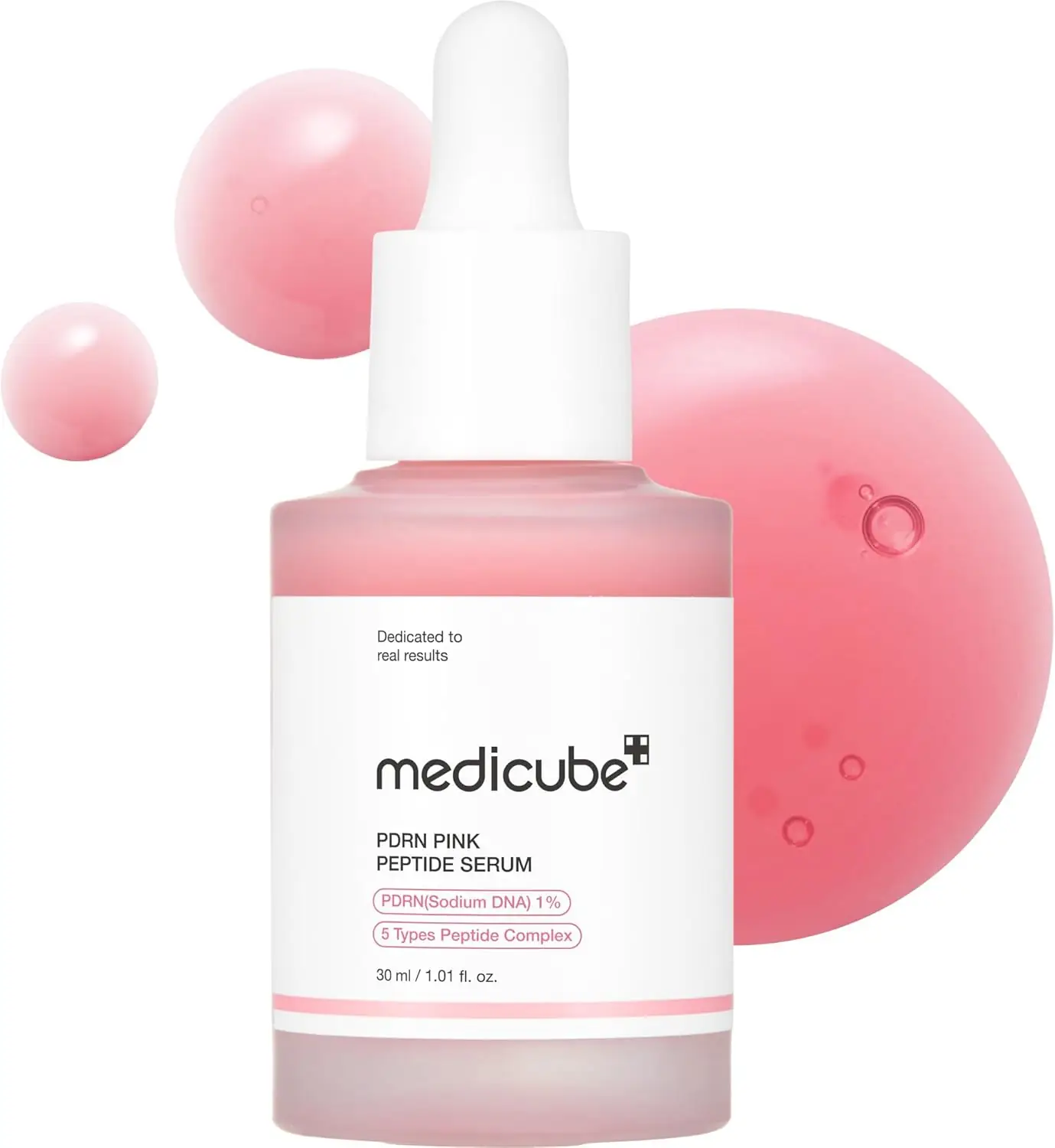 سرم پپتاید مدیکوب PDRN صورتی | medicube PDRN Pink Peptide Serum 1% 30ML - Image 1 سرم پپتاید مدیکوب PDRN صورتی | medicube PDRN Pink Peptide Serum 1% 30ML