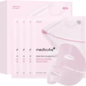 ماسک ژله‌ای شب مدیکوبه سالمن DNA PDRN | Medicube Salmon DNA PDRN Pink Collagen Jelly Gel Mask