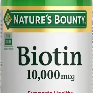 بیوتین 10000 میکروگرم Nature's Bounty | مدل 81697