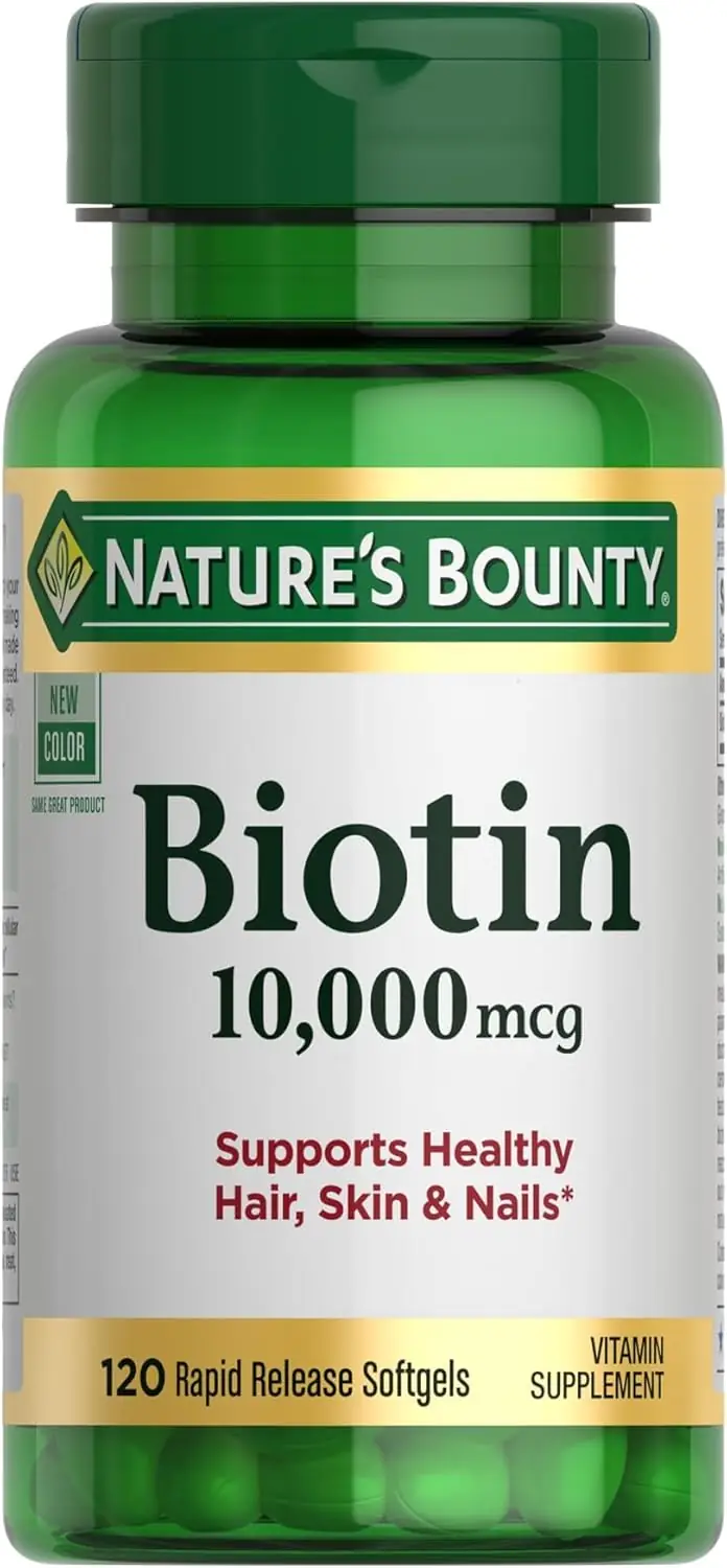 بیوتین 10000 میکروگرم Nature's Bounty | مدل 81697 - Image 1 بیوتین 10000 میکروگرم Nature's Bounty | مدل 81697