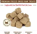 تشویقی گربه فریزدرای Primal Pet Foods | Freeze Dried Chicken GOAT Treats با شیر بز 2 اونس