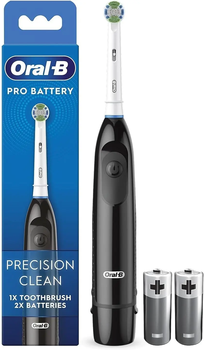مسواک باتری اورال-بی Pro | مدل Precision Clean | 2 باتری - Image 1 مسواک باتری اورال-بی Pro | مدل Precision Clean | 2 باتری