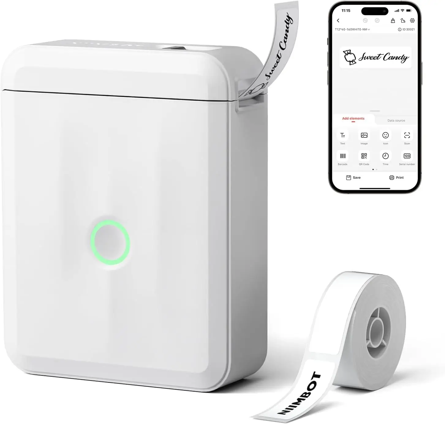 پرینتر لیبل حرارتی NIIMBOT D110M | نسخه ارتقایافته D110 - Image 1 پرینتر لیبل حرارتی NIIMBOT D110M | نسخه ارتقایافته D110
