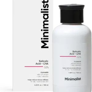 شوینده صورت مینیمال ضدجوش | Minimalist | سالیسیلیک اسید ۲٪ | 100ml