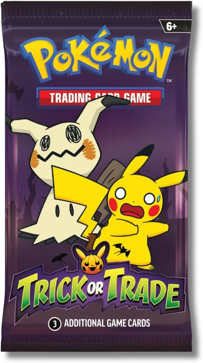 پوکمون تی سی جی Trick or Trade 2023 | مینی باکس 3 کارتی - Image 1 پوکمون تی سی جی Trick or Trade 2023 | مینی باکس 3 کارتی