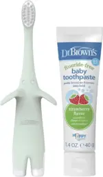 ست مسواک تمرینی نوزاد تا نوپا Dr. Brown's | Mint Elephant