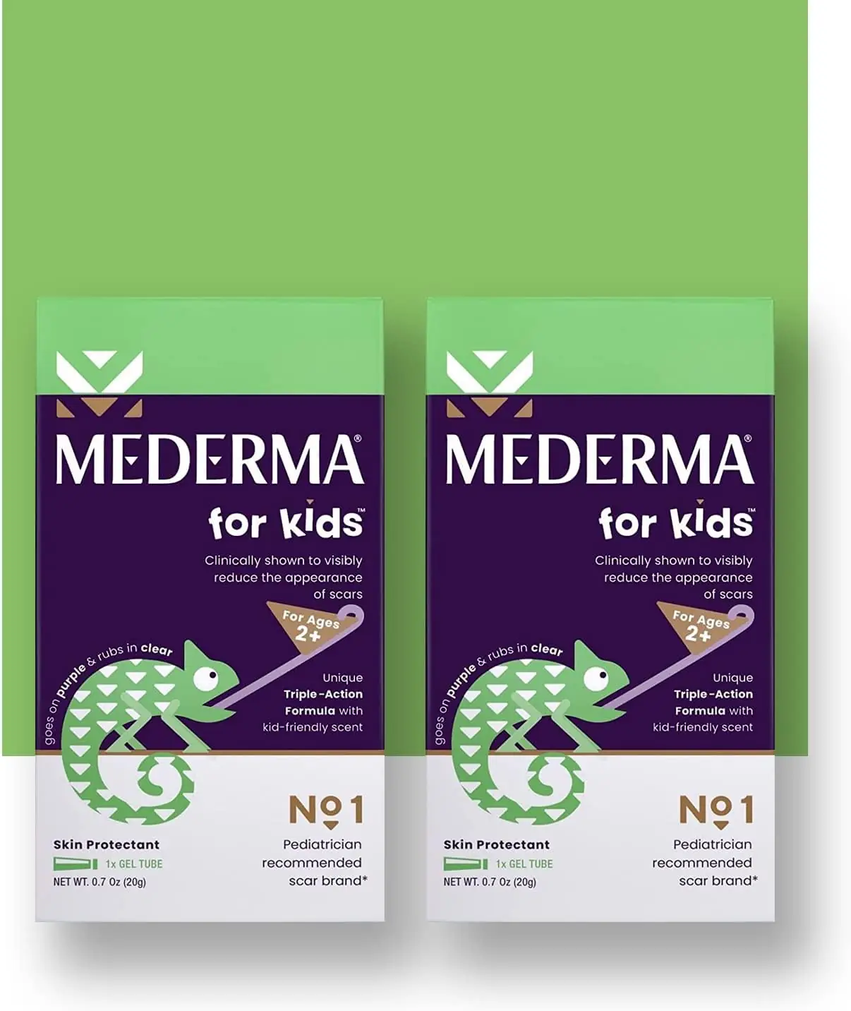 ژل اسکار مدِرما کودکان | Mederma Scar Gel for Kids 2x20g - Image 1 ژل اسکار مدِرما کودکان | Mederma Scar Gel for Kids 2x20g