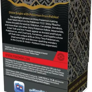 پوکمون تی سی جی | پکیج شش‌تایی بوت استر Scarlet & Violet - Paldean Fates