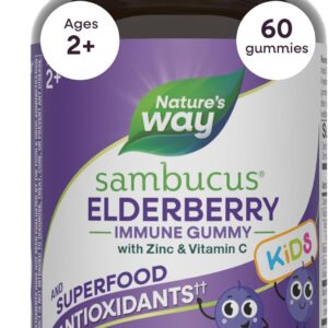 پاستیل تقویت ایمنی کودکان نچرالز وِی Sambucus | Nature's Way 60 عددی