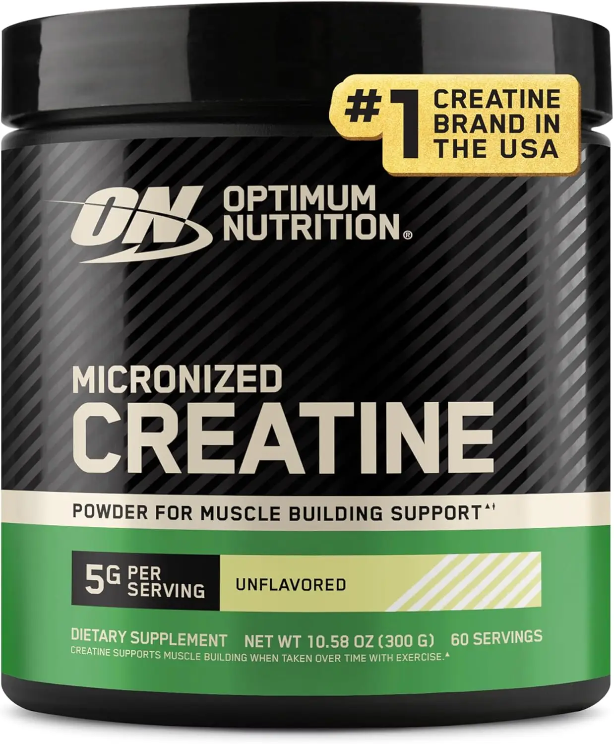 کراتین مونوهیدرات میکرونیزه اپتیموم نوتریشن | Optimum Nutrition 300 گرم - Image 1 کراتین مونوهیدرات میکرونیزه اپتیموم نوتریشن | Optimum Nutrition 300 گرم