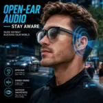 عینک هوشمند بلوتوث 5.4 | Smart Glasses aishini مدل SMARTGLASS1