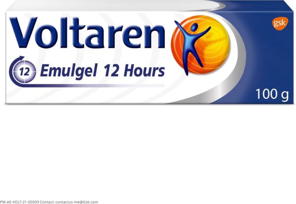ولتارِن ژل 12 ساعته درد کمر و مفصل | Voltaren Gel 12 Hour 100G