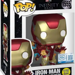 فیگور وینیل Funko Pop Plus! End Game | Iron Man Beams (Glow)