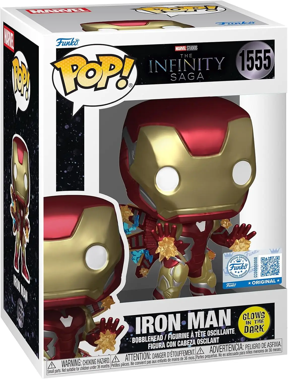 فیگور وینیل Funko Pop Plus! End Game | Iron Man Beams (Glow) - Image 1 فیگور وینیل Funko Pop Plus! End Game | Iron Man Beams (Glow)