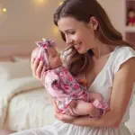 عروسک بیبی رایبورن BABESIDE مدل RSG002CGWA-TC3 | BABESIDE Baby Doll 20 inch